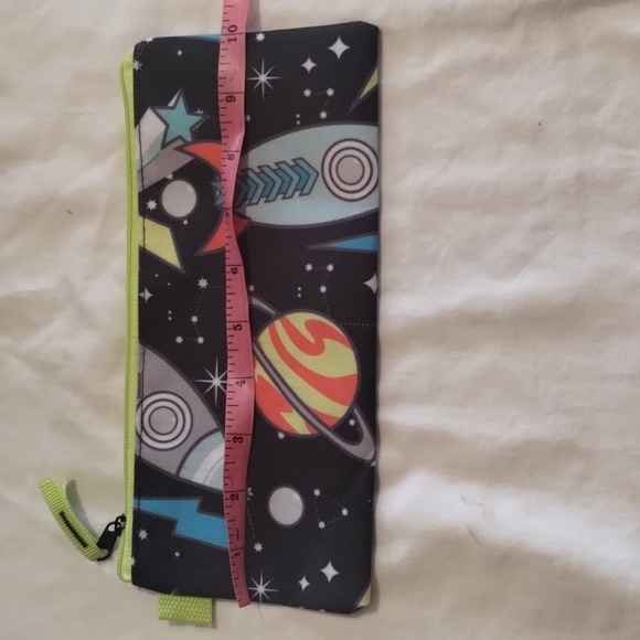 Kids Book Bag Rocket & Planet Design Unknown Manufacturer NWOT never used - Picture 9 of 11